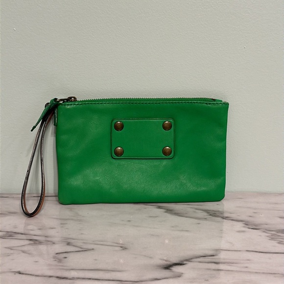 Ann Taylor Leather Wristlet - Picture 1 of 12